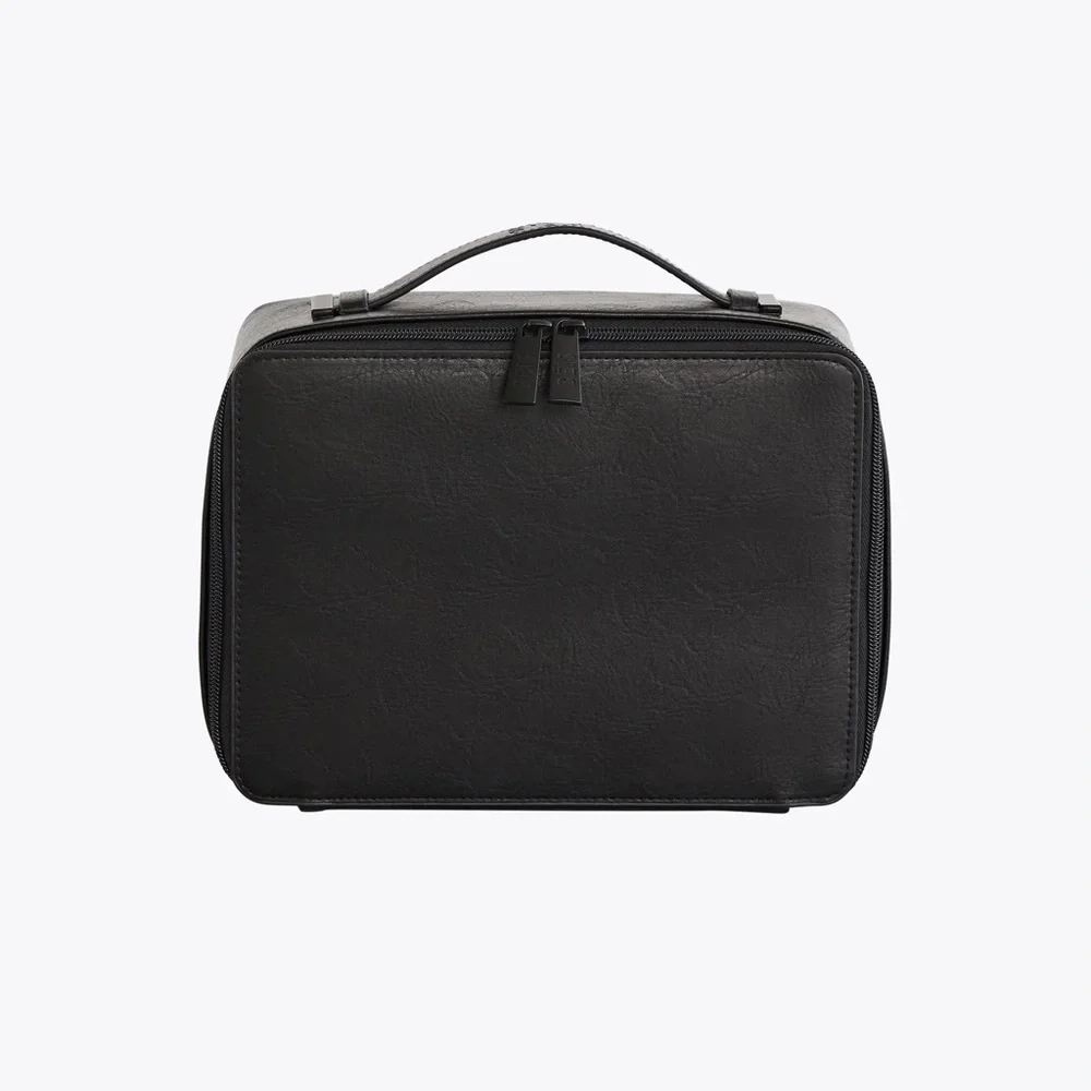 BEIS Black Travel Cosmetic Case